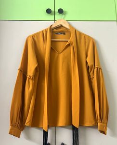 Stylish Mustard Yellow Blouse