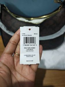 Coach Teri Signature Hobo Bag