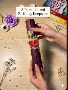 Personalized Birthday Scroll✨️