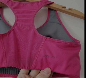 Nike Pink Sports Bra