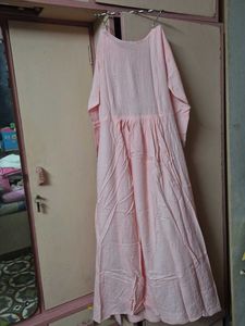 Pretty Pink Embroidered Kurta