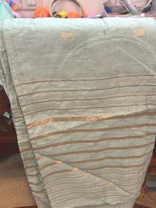 Elegant Mint Green Embroidered Suit Set negotiable
