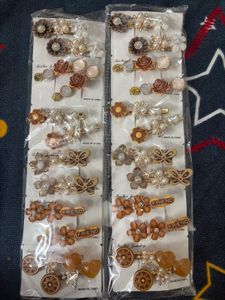 Set of 12 Vintage Style Hair Clips(brand new)