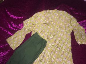 Printed Kurta top with pants