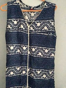 Embroidered Kurti with Pants
