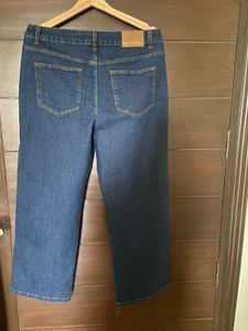 Vero Moda Stylish Ripped Blue Denim Jeans (33)