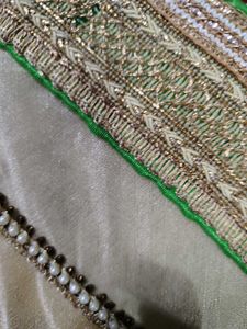 Designer Saree with intricate embroidery