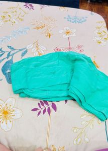 Beautiful Teal Anarkali padded Dress