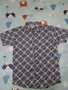 Men's Short Sleeve Printed Shirt