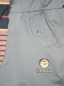 Men's Grey Cargo Joggers with shirt