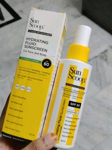 Sun Scoop Hydrating Fluid Sunscreen SPF 60