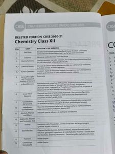 CBSE Chemistry Class XII Solved Papers