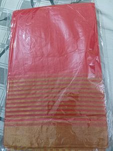 Gajri( Pink) Super Net Saree NWOT