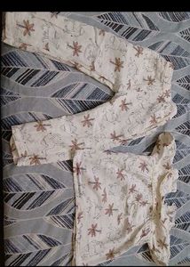 Cute Animal Print Pajamas Set
