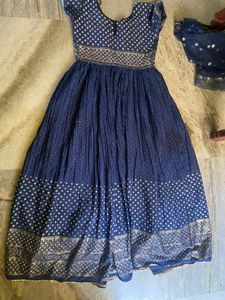 Party Wear Blue Dress