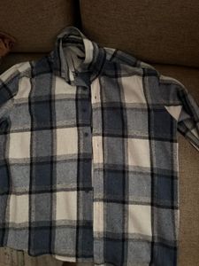 trendyol mens checked shirt
