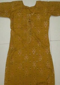 Yellow Kurta Set with salwar