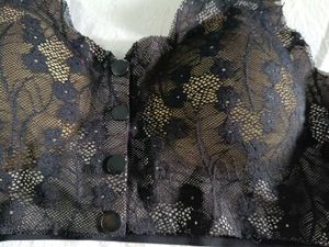 Elegant Black Lace Bra