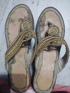 Embellished Flat Sandals