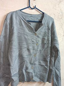 Winter Fashion Button-Up Cardigan