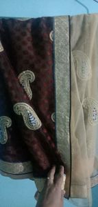 Sarees with work
