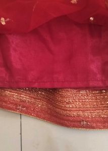 Girls' Ethinc Festive Top and Skirt Set