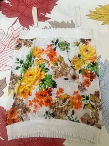 A beautiful, cute, floral top