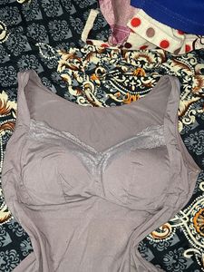 Comfortable Camisole with Lace Trim