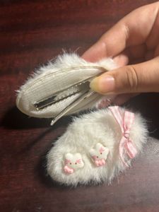 SAVANA Fuzzy Cat Hair Clips