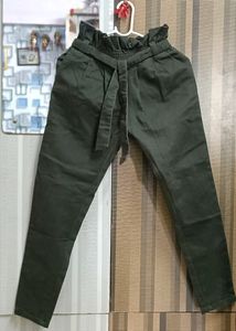 👖Trouser Pant With A Tie Up Belt