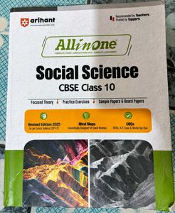 Arihant All in One Social Science CBSE Class 10