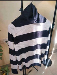 Striped Knit Sweater