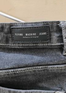 Black and Grey Jeans Set