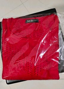 Red Hot Crochet Knitted Sweater🇸‌🇦‌🇱‌🇪24hrs