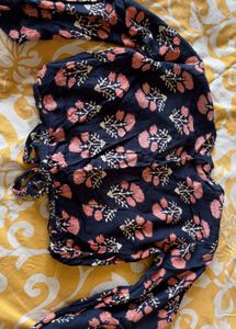Floral crop top