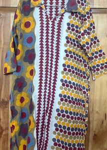 kilol cotton Floral Print Kurta