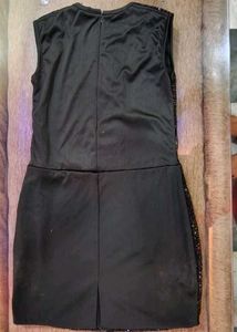 Sparkly Black Sequin Dress