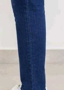 Ripped Blue Denim Dungaree Overalls