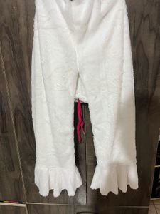Fluffy White Lounge Set (L to XL SIZE)