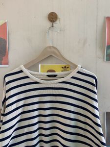 mossumi dutti Striped Long Sleeve Top