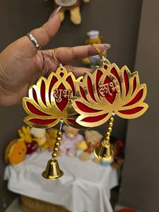 Shubh Labh Lotus Door Hanging