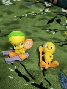 Cute Tweety Bird Figurines Set