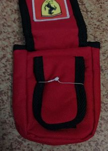 PREMIUM RED BELT BAG POUCH