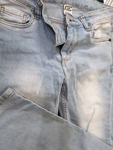 Light Wash Denim Jeans