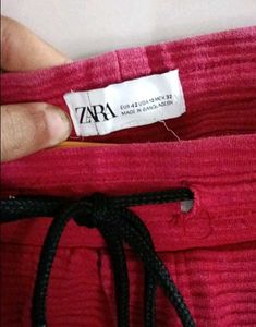 Red Casual Lounge Pants