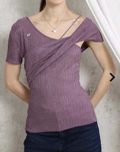 Stylish Purple Top