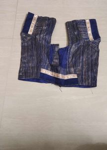 Stylish Blue Striped Blouse