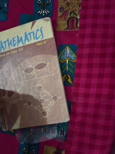 Mathematics Textbook for Class XII Part II