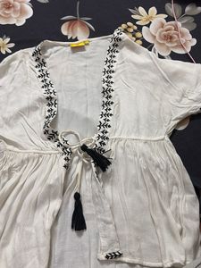 Boho Tie-Front top