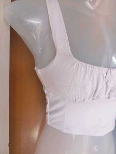 Stylish Ruched Crop Top